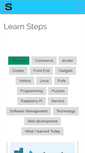 Mobile Screenshot of learnsteps.com